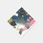 魔法カチコーン誕生日紙ナプキン スタンダードカクテルナプキン (角)