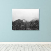 魔法カッコいいの霧の自然 キャンバスプリント (インサイチュ (ウッドフロア))