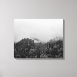 魔法カッコいいの霧の自然 キャンバスプリント