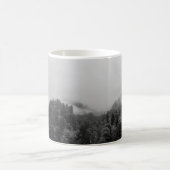 魔法カッコいいの霧の自然 コーヒーマグカップ (中央)