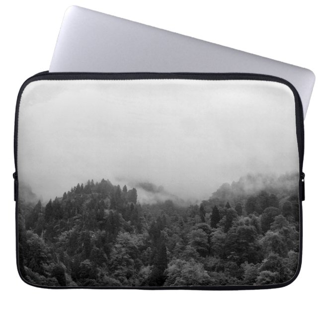 魔法カッコいいの霧の自然 ラップトップスリーブ (正面)