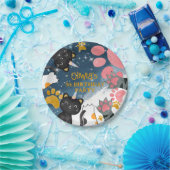 魔法カテコーン誕生日紙プレート ペーパープレート (パーティー)