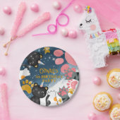 魔法カテコーン誕生日紙プレート ペーパープレート (パーティー)