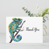 魔法カメレオン サンキューカード (スタンド正面)