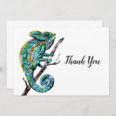 魔法カメレオン サンキューカード (正面/裏面)