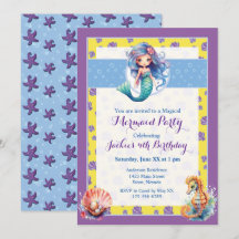 魔法カラフルの人魚の誕生日パーティー