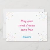 魔法カラフルの星空のパターン カード (正面)