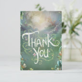 魔法カラフルの森の森 サンキューカード (スタンド正面)