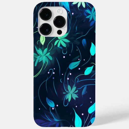 魔法カラフルフラワーアートデザイン Case-Mate iPhoneケース (裏面)