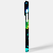 魔法カラフルフラワーアートデザイン Case-Mate iPhoneケース (裏面 / 左)