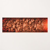 魔法カラフルマッシュルーム3Dヨガマット ヨガマット (正面(横))