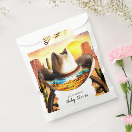 魔法カラフルリトルカウボーイベビーシャワー フェイバーバッグ