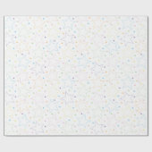 魔法カラフル星空の夜空のパターン ラッピングペーパー (フラット)