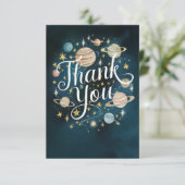 魔法カラフル星空 サンキューカード (スタンド正面)