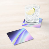 魔法カラープリント紙コースター スクエアペーパーコースター (インサイチュ)