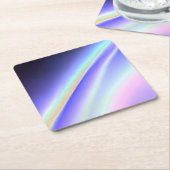 魔法カラープリント紙コースター スクエアペーパーコースター (アングル)