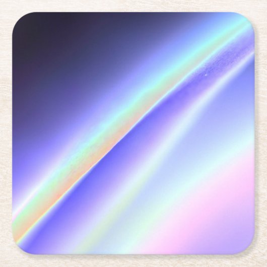 魔法カラープリント紙コースター スクエアペーパーコースター (正面)