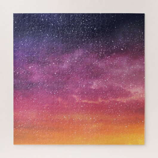 魔法カラー：エンチャント空の背景。 ジグソーパズル (縦)