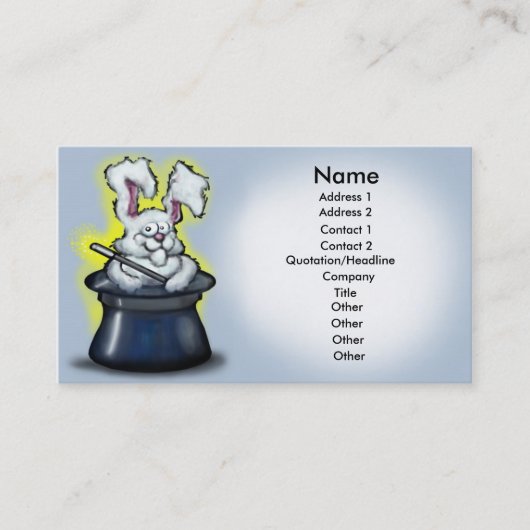 魔法カード 名刺 (正面)