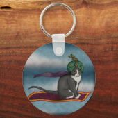 魔法カーペットキャット、キーチェーン キーホルダー (正面)