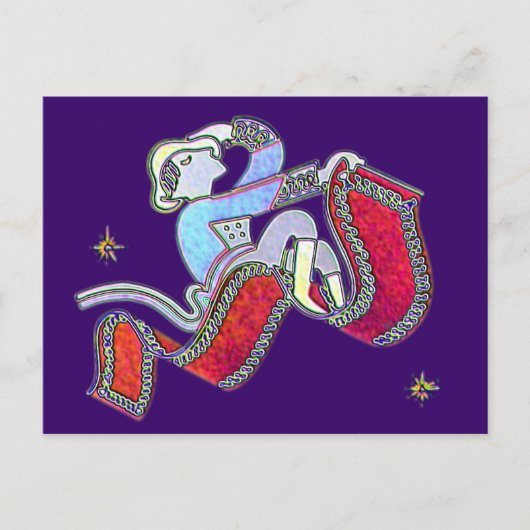 魔法カーペットライド ポストカード (正面)