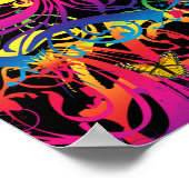 魔法ガーデンと蝶 ポスター (角)