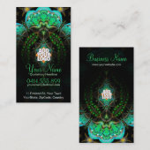 魔法ガーデンフラクタル名刺 名刺 (正面/裏面)