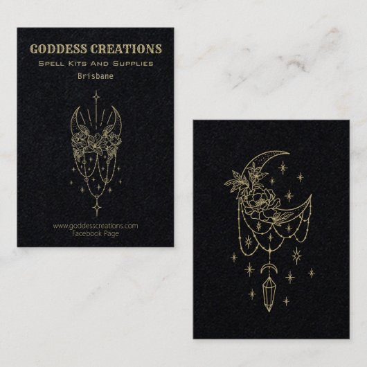 魔法キットの魔法使い 名刺 (正面/裏面)