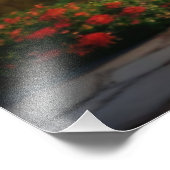 魔法キノコの世界： 4K超現実的モダン フォトプリント            (角)