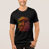 魔法キノコレトロビーズティー トライブレンドTシャツ (正面)