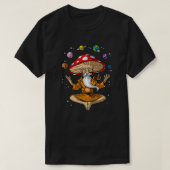 魔法キノコ仏4 Tシャツ (デザイン正面)