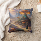 魔法キノコ惑星 クッション (ブランケット)