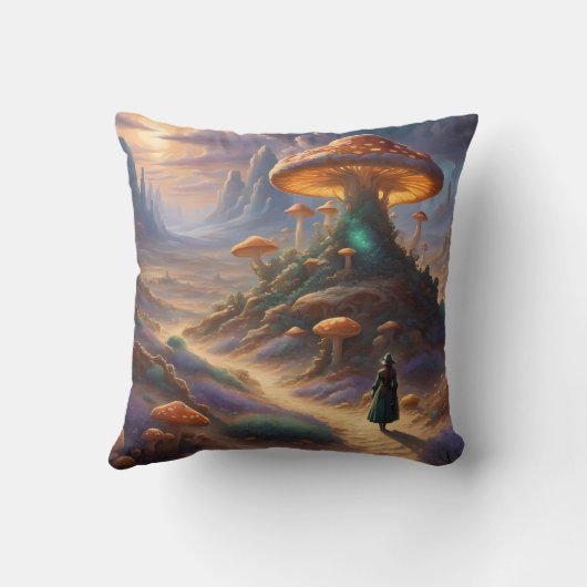 魔法キノコ惑星 クッション (裏面)