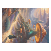 魔法キノコ惑星 テーブルクロス (正面(横))