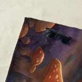 魔法キノコ惑星 ビーチタオル (インサイチュ)