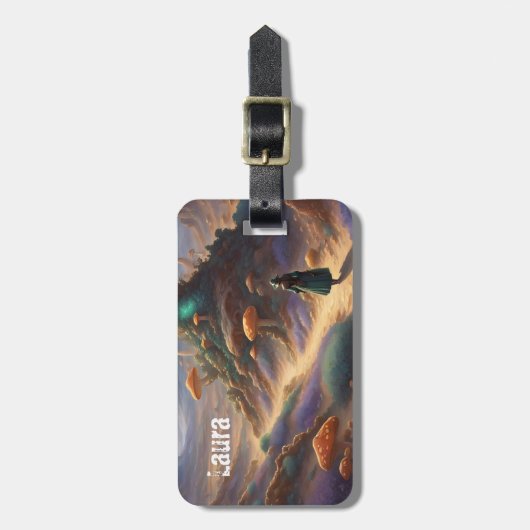 魔法キノコ惑星 ラゲッジタグ (正面縦)