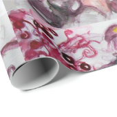 魔法キノコ紅白フローラファンタジー ラッピングペーパー (ロールコーナー)