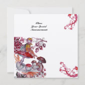 魔法キノコ紅白フローラファンタジー 招待状 (裏面)