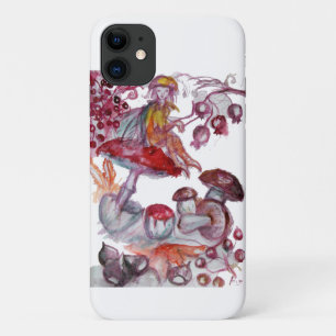 魔法キノコ紅白フローラファンタジー iPhone 11 ケース