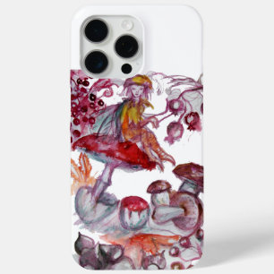 魔法キノコ紅白フローラファンタジー iPhone 15 PRO MAXケース