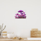 魔法キノコ ポスター (キッチン)