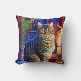 魔法キャットアンドスイング幽霊ハロウィン クッション