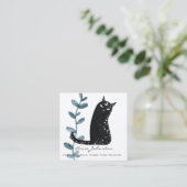 魔法キャットスクエアビジネスカード スクエア名刺 (スタンド正面)