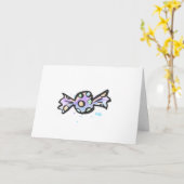 魔法キャンディ「トリックまたはトリート」 {ハロウィーン}カード カード (黄色い花)