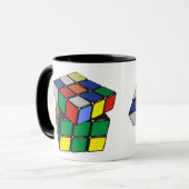 魔法キューブボーイ男の女の子ティーミルクウォーター飲料 マグカップ (正面左)