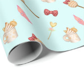 魔法キングダムパターン ラッピングペーパー (ロールコーナー)