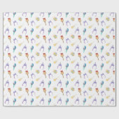 魔法キングダムパターン ラッピングペーパー (フラット)