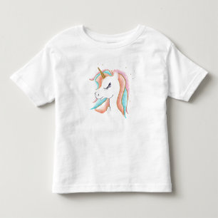魔法クールのユニコーン トドラーTシャツ