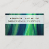 魔法グリーンビジネスカード 名刺 (裏面)