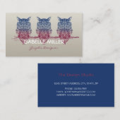 魔法ケルトフクロウ                                   名刺 (正面/裏面)